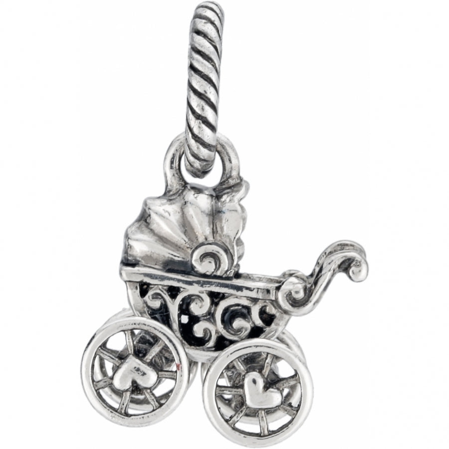 Sweet Pea Stroller Charm
