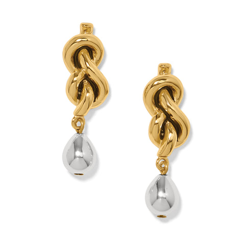 Interlok 2 Tone Earrings