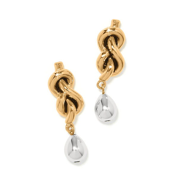 Interlok 2 Tone Earrings