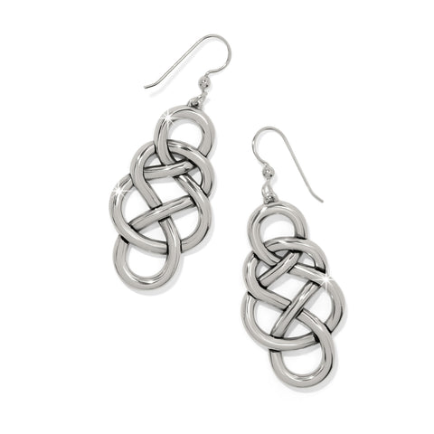 Interlok Braid Drop Earrings