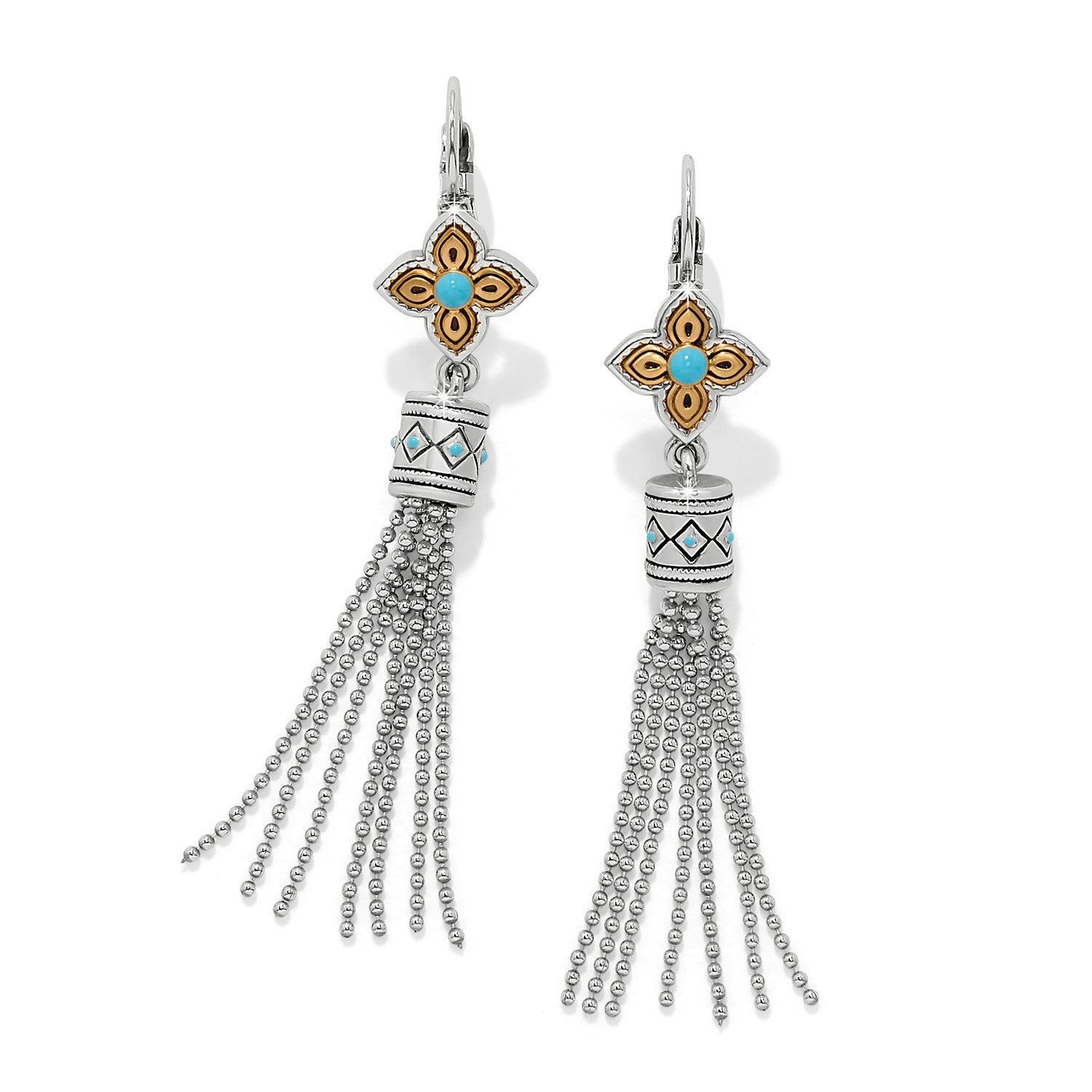 Mosiac Cerrillos Tassel Earring