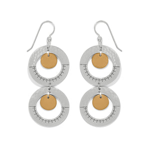 Palm Canyon 2-Tone Earring