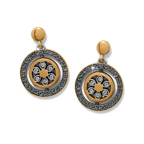 Flora 2 Tone Earrings