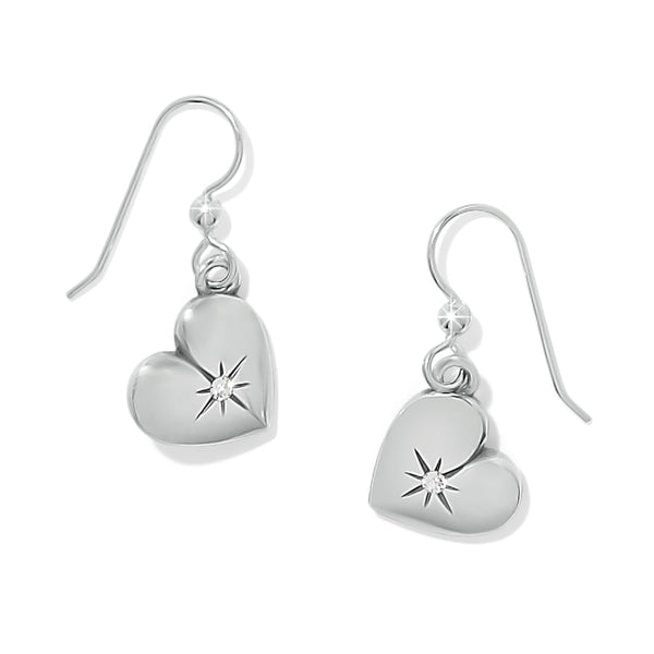 One Heart Wire Earrings