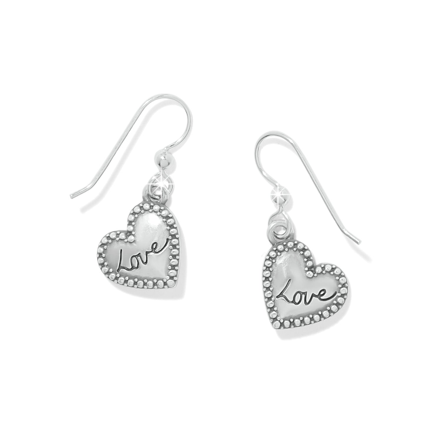 One Heart Wire Earrings