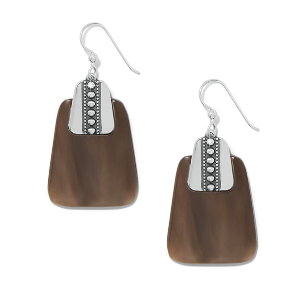 Pretty Tough Geo Horn Earrings