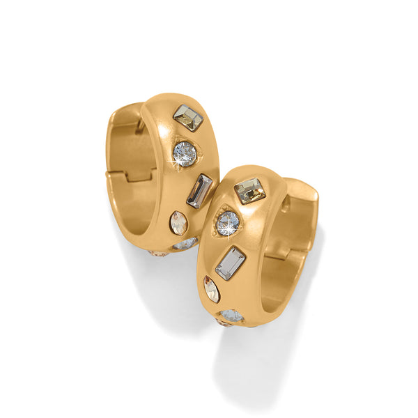 B Radiant Hoop Earrings