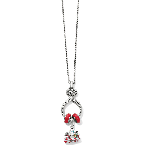 Snowman Sleigh Charm