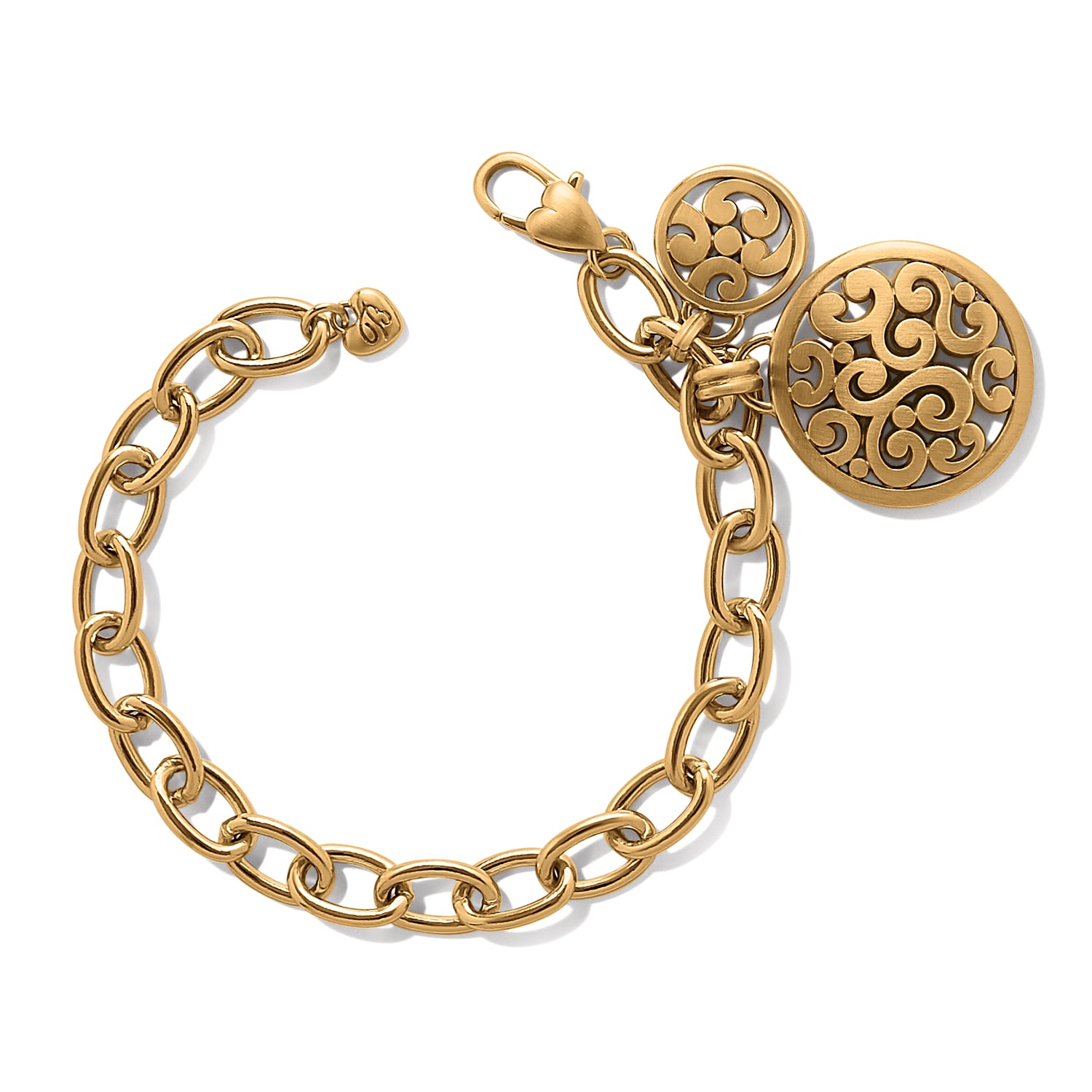 Contempo MedallionGold Bracelet