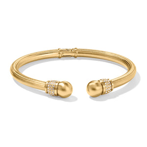 Meridian Gold Hinged Bangle