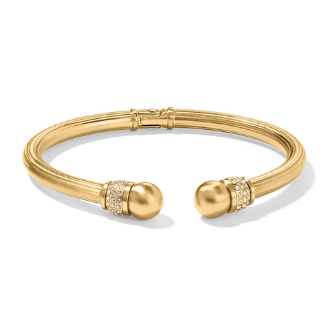 Meridian Gold Hinged Bangle