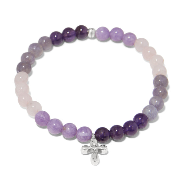 Enchanting Cross Sil Bracelet