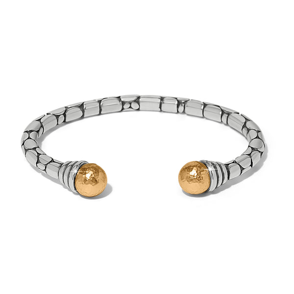 Pebble Link Two Tone Cuff
