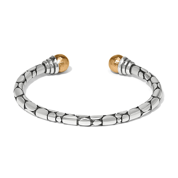 Pebble Link Two Tone Cuff
