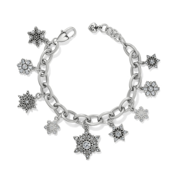 Crystal Flurry Charm Bracelet