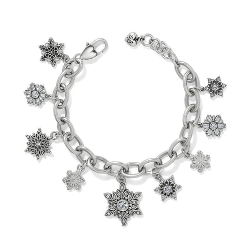 Crystal Flurry Charm Bracelet