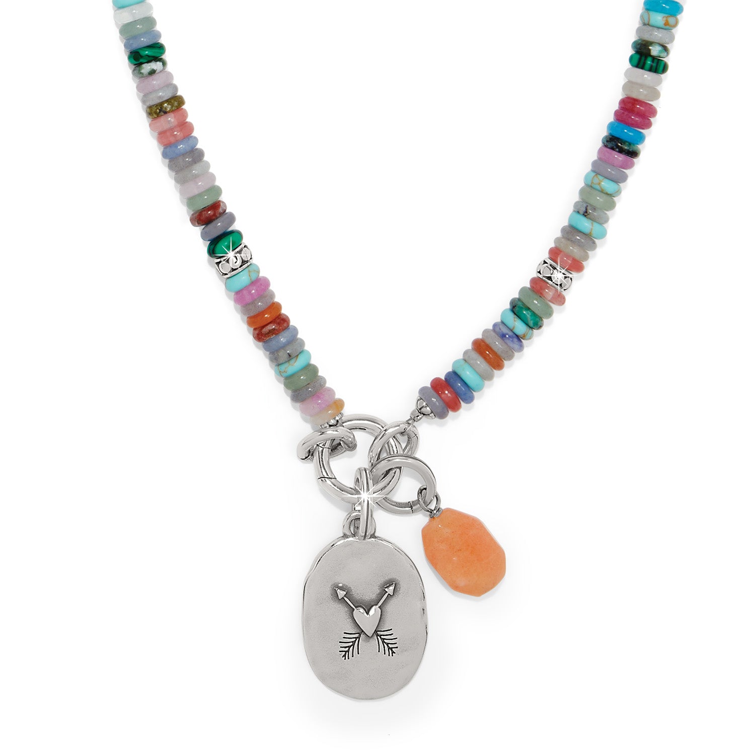 Charm Mix Gemstone Necklace