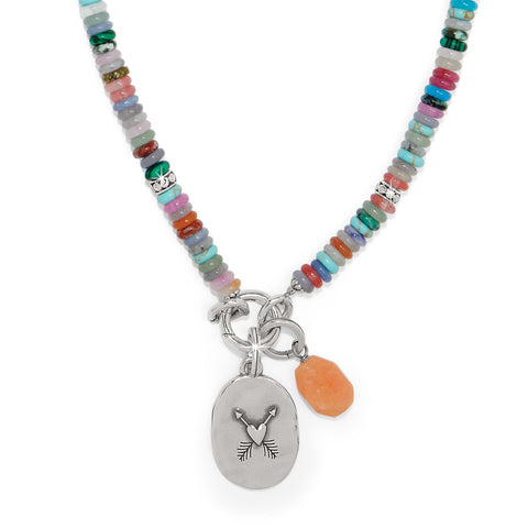 Charm Mix Gemstone Necklace