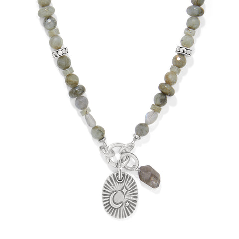 Charm Labradorite Necklace