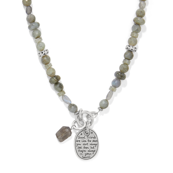 Charm Labradorite Necklace