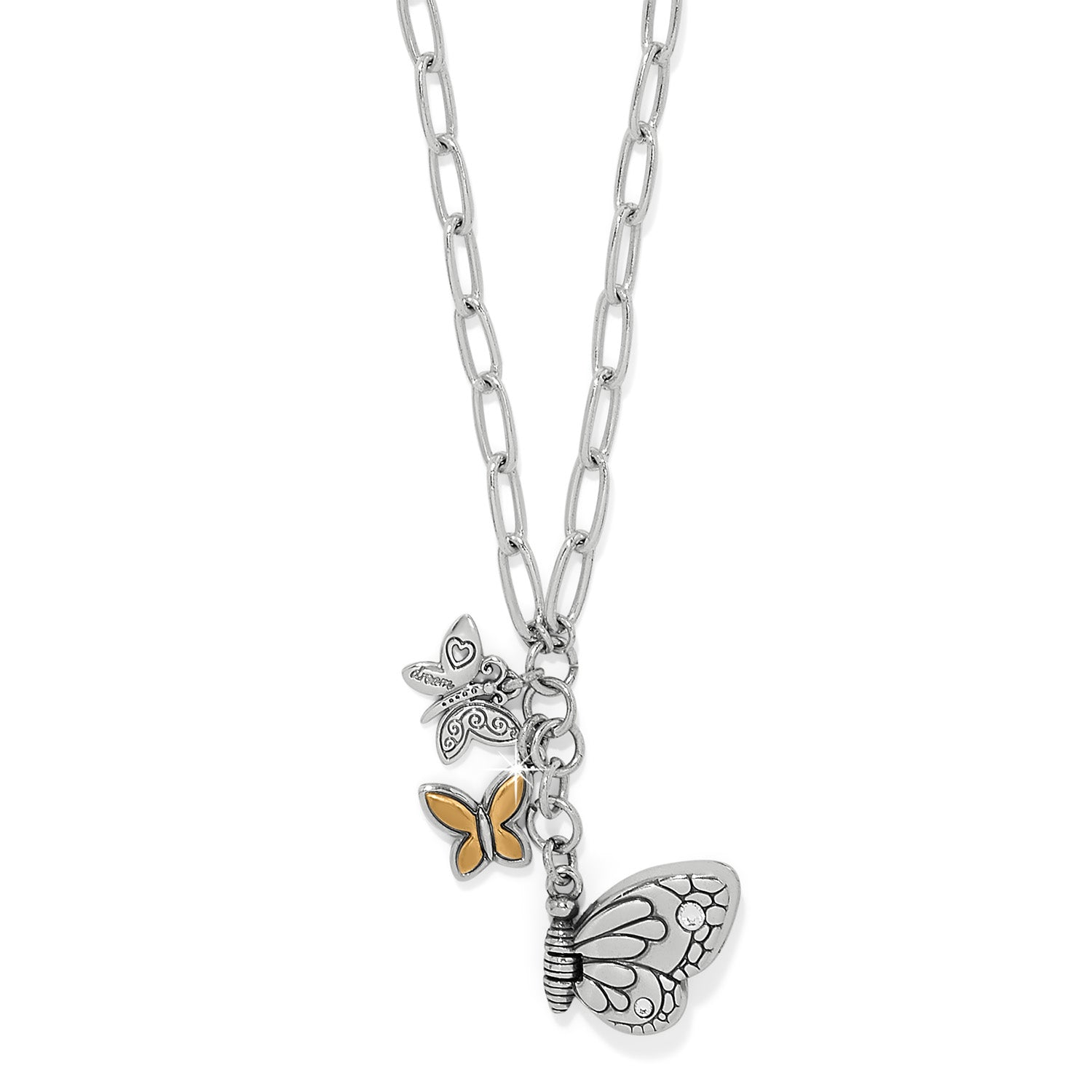 Butterfly Locket Necklace