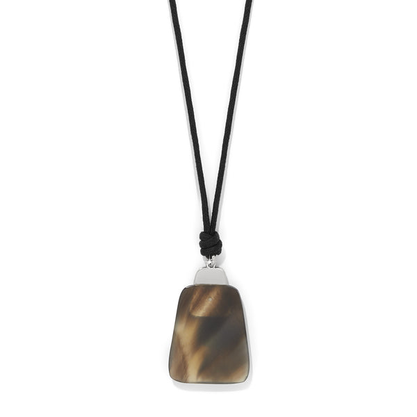 Pretty Tough Geo Horn Necklace