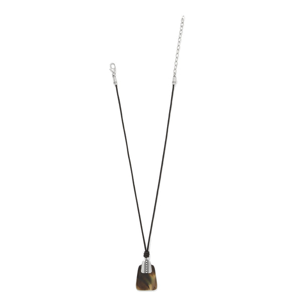 Pretty Tough Geo Horn Necklace