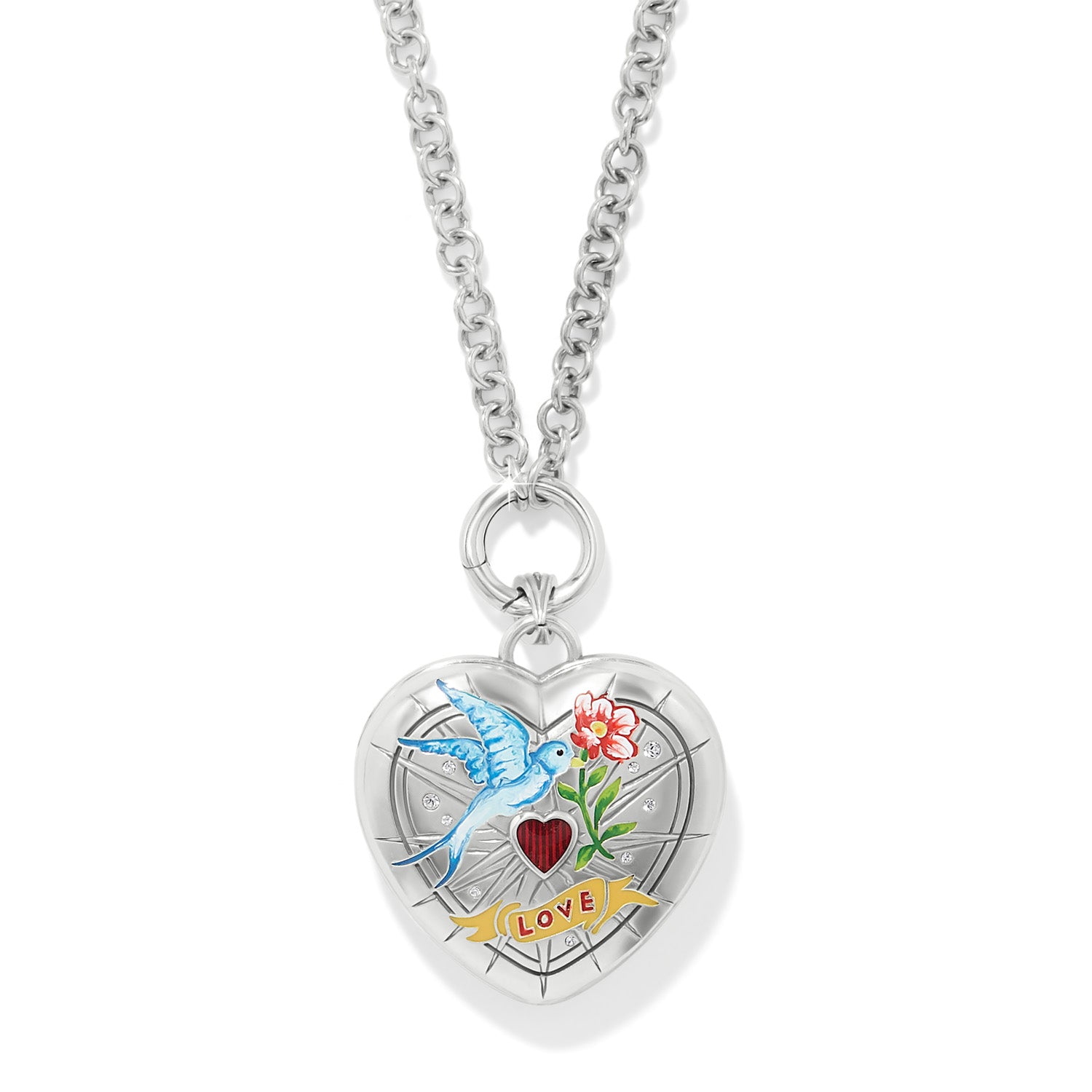 Reverie Bluebird Locket – Peace by Piece Co.