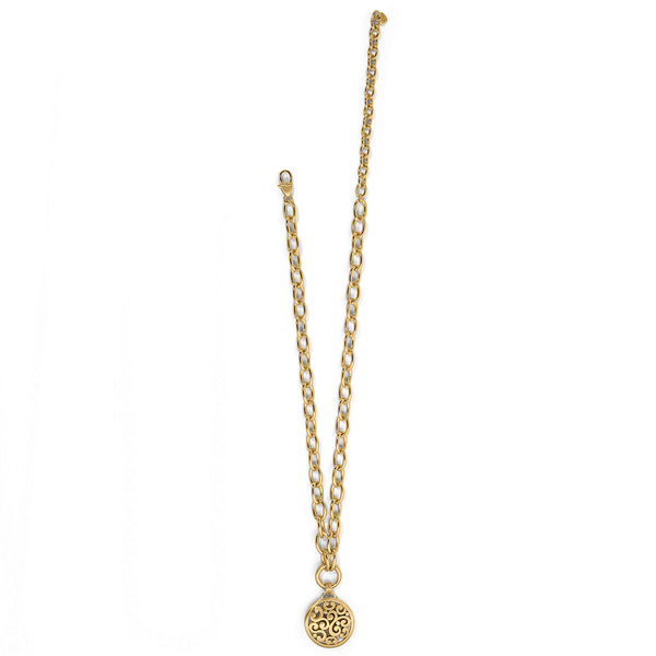 Contempo Medallion Necklace G
