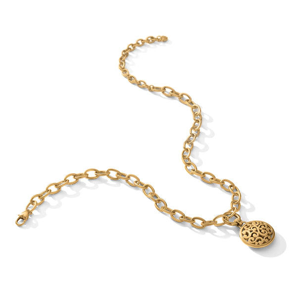 Contempo Medallion Necklace G