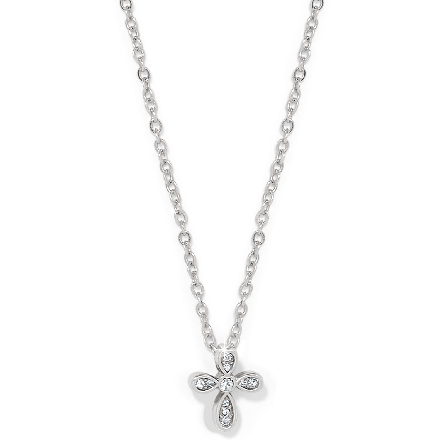 Enchanting Cross Silv Necklace
