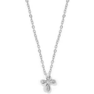 Enchanting Cross Silv Necklace