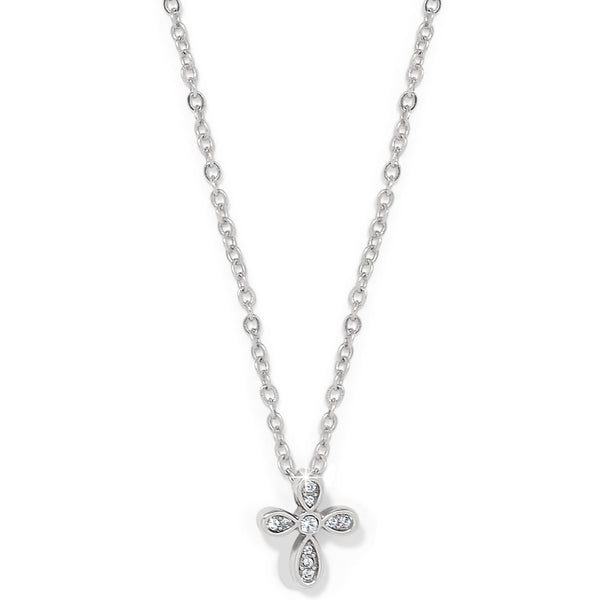 Enchanting Cross Silv Necklace