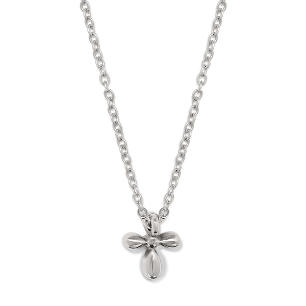 Enchanting Cross Silv Necklace