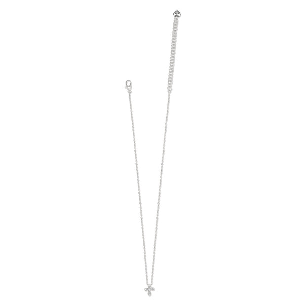 Enchanting Cross Silv Necklace