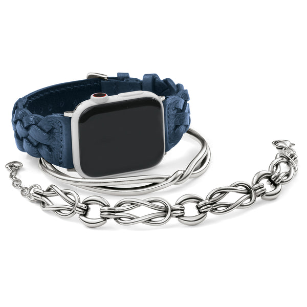 Sutton Leather Band French Blue