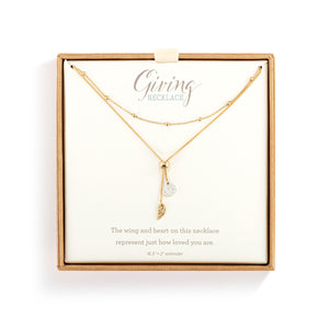 Heart & Wing Necklace