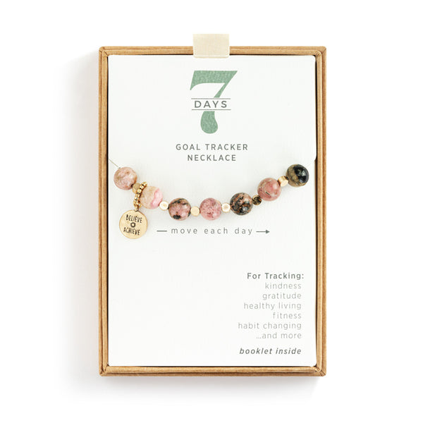 7 Days Goal Tracking Necklace