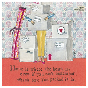 Home Is Where Card
