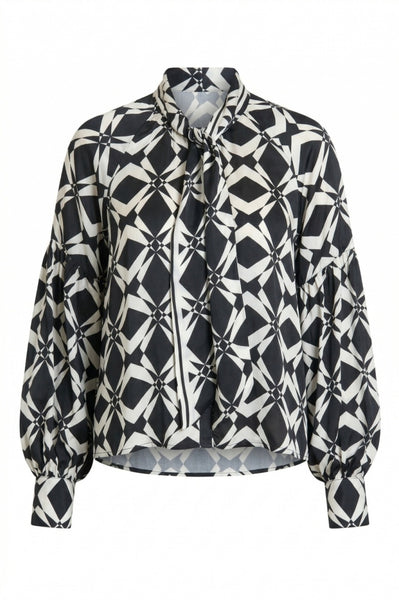 Midnight & Ivory Top