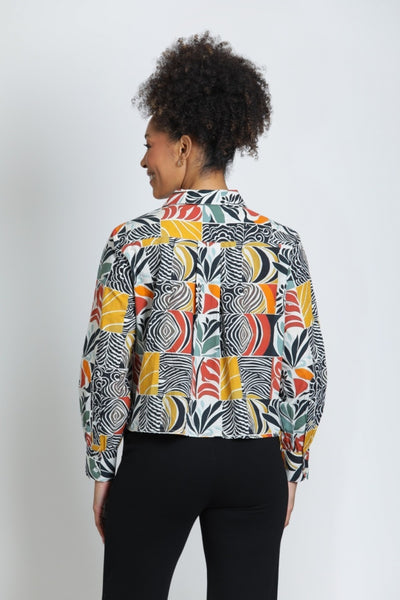 Terracotta & Moss Top