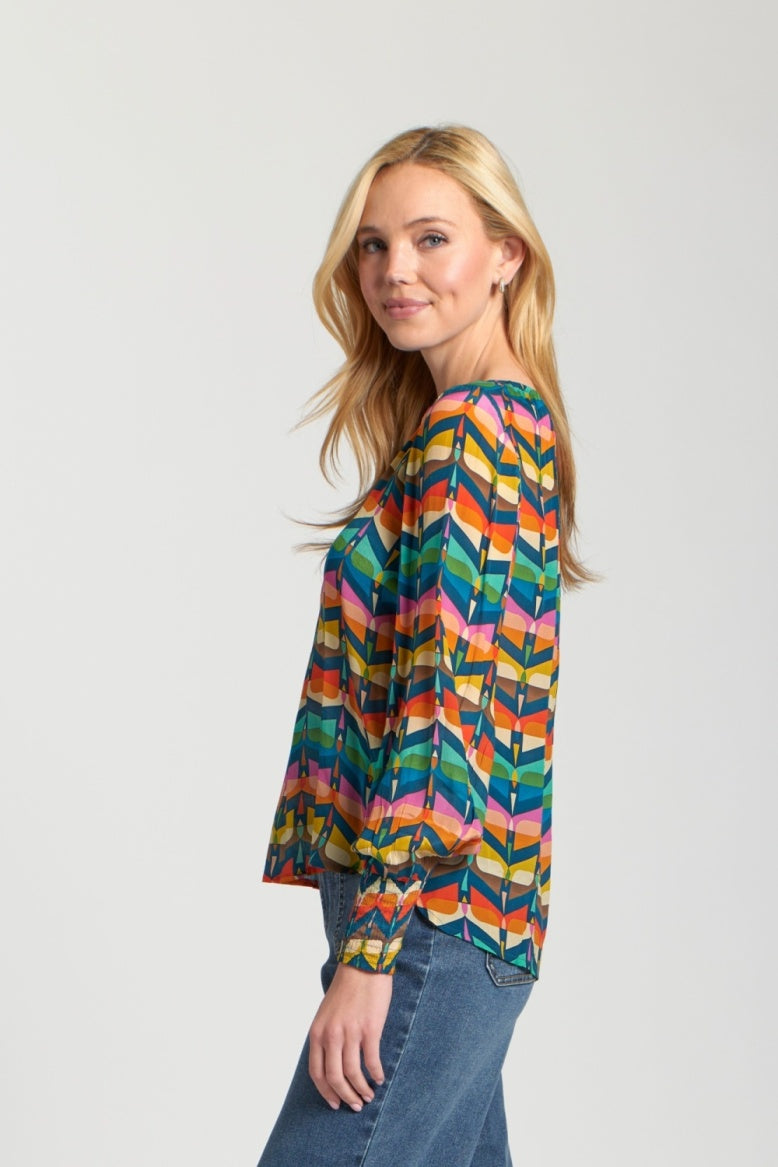 Navy Multi Top