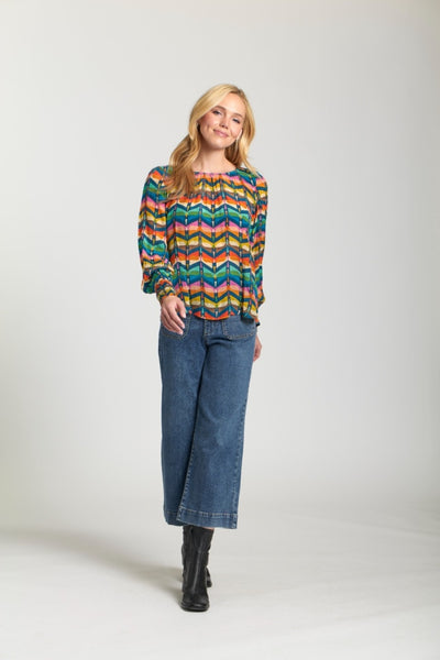 Navy Multi Top