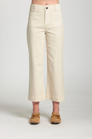 Natural Wide Leg Pants