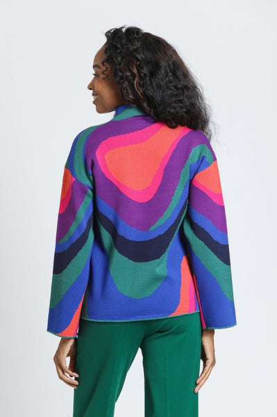 Painted Glass Sweater
