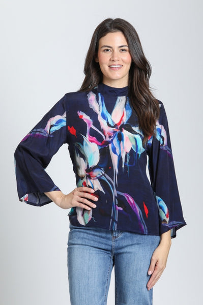Indigo & Petal Top
