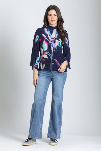 Indigo & Petal Top
