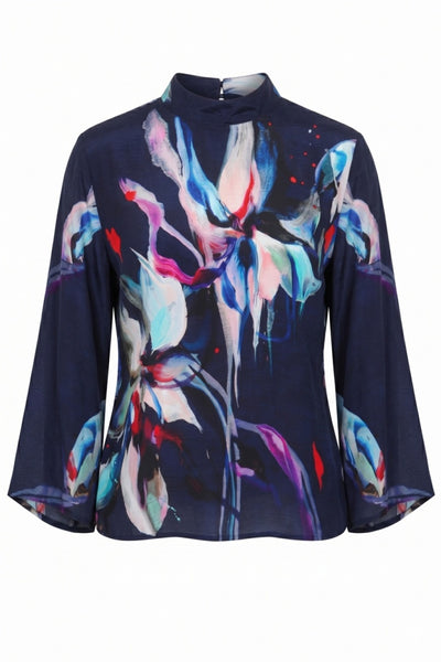 Indigo & Petal Top