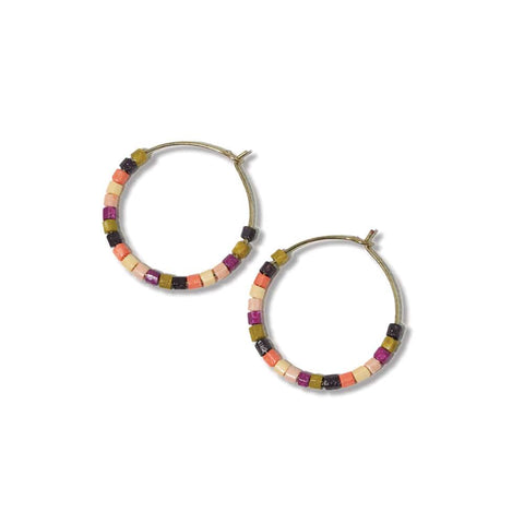 Victoria Jaipur Hoop Earrings