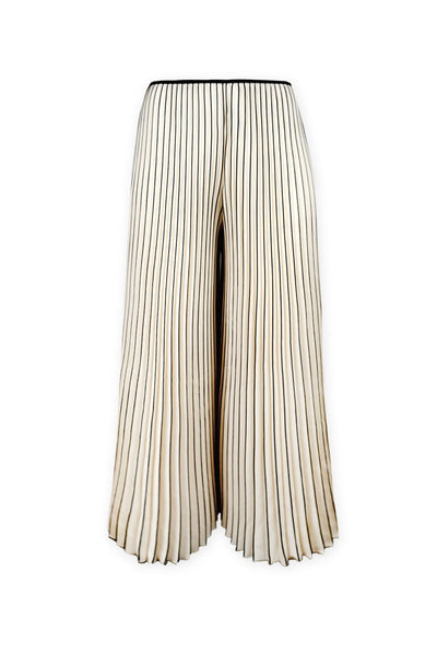 Leah Matte Plisse Palazzo Pants